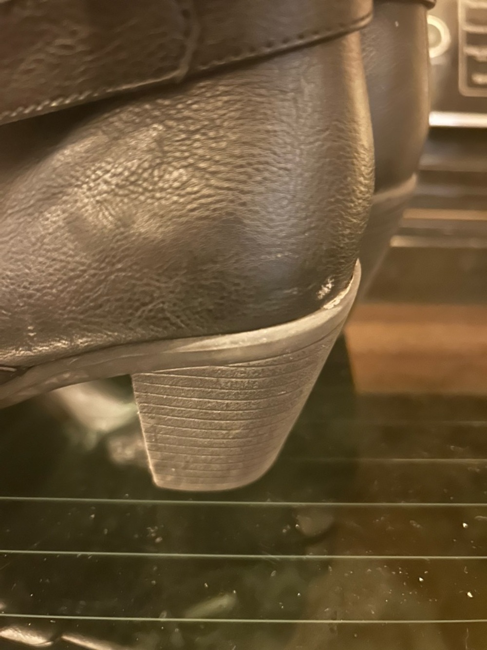 Levity Black Ankle Booties - Picture 5 of 8